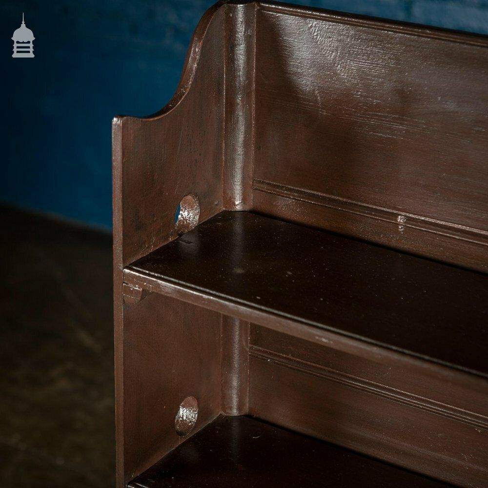 photo for sale Arts And Crafts Brown Painted Bookshelf