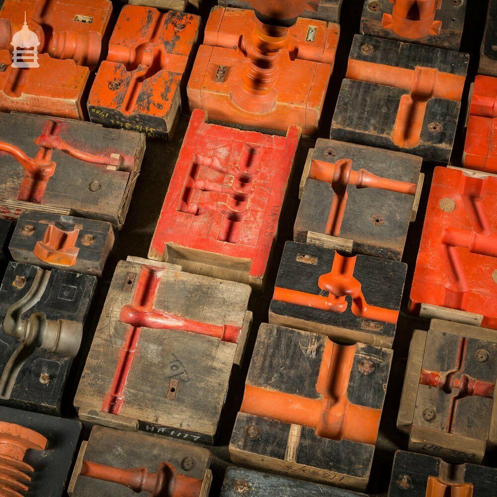 photo furniture Collection Of 60 Black And Red Industrial Factory Foundry Moulds