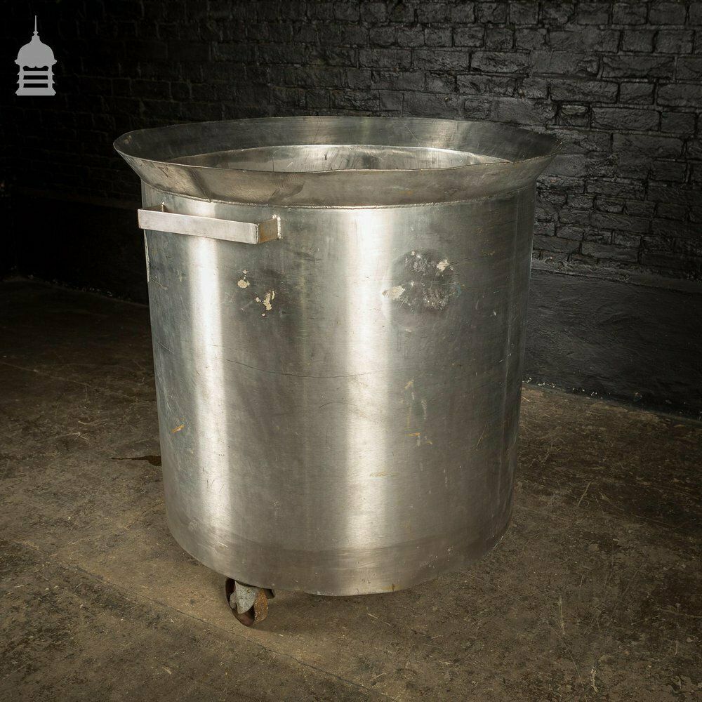 Huge Stainless Steel Industrial Wheeled Pot