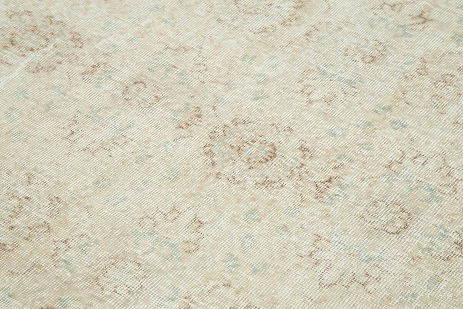 6x11 Beige Turkish Vintage Area Rug   24993 photo 993.0