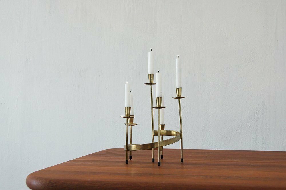 Candleholder By Gunnar Ander For Ystad Metall 1950s