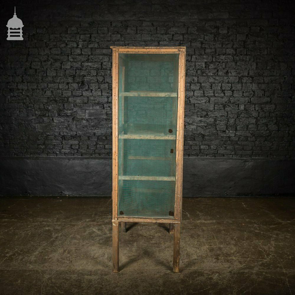 Large Georgian Pine Meat Safe Cupboard photo buy