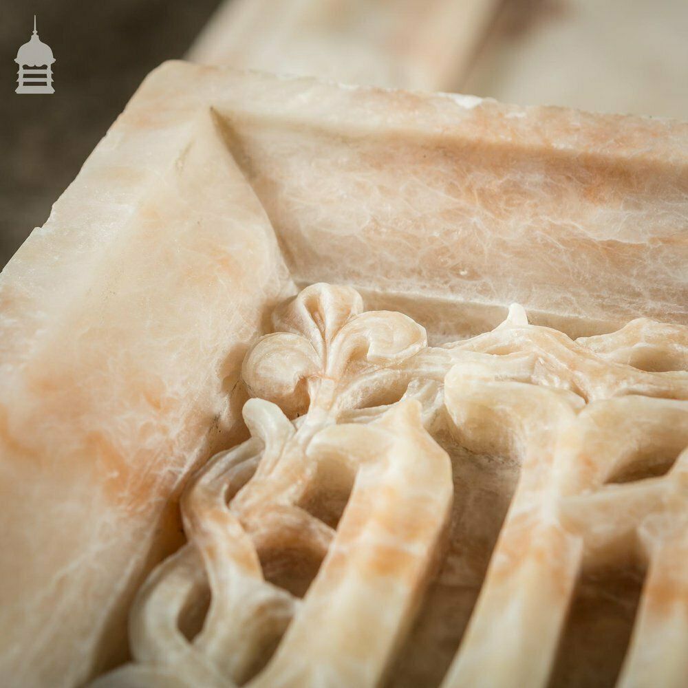 photo for sale 19th C Alabaster Church Niche, 1800s