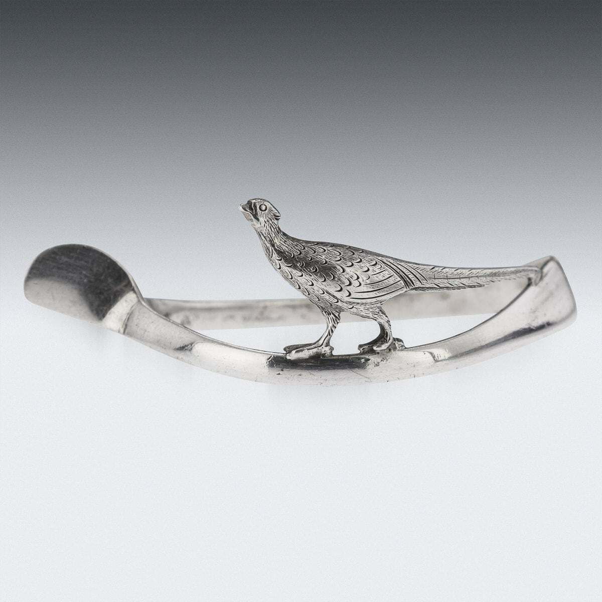20th Century British Solid Silver 'Lucky Animals' Napkin Rings, Asprey, C.1913 photo for sale