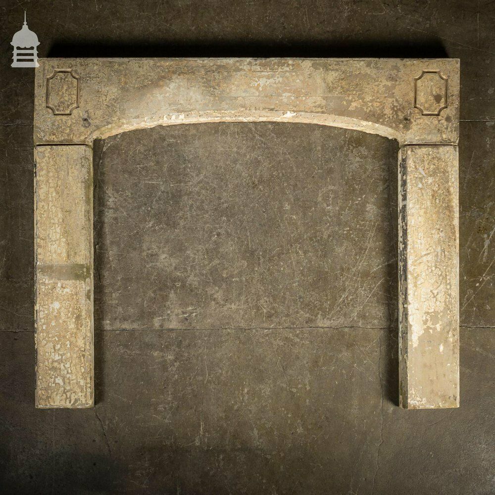 Large 19th C Carved Stone Fireplace Surround photo 3540.0