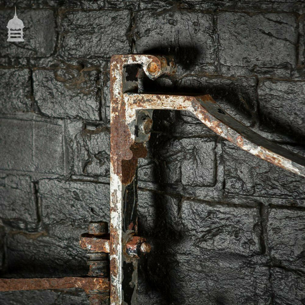 Stunning Pair Of 19th C Wrought Iron Driveway Gates photo for sale