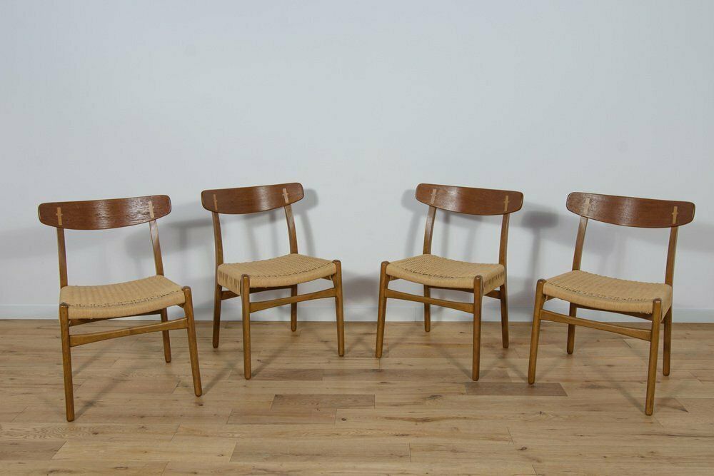 Mid Century Dining Chairs Ch23 By Hans J. Wegner For Carl Hansen & Son, 1960s, Set Of 4 photo furniture