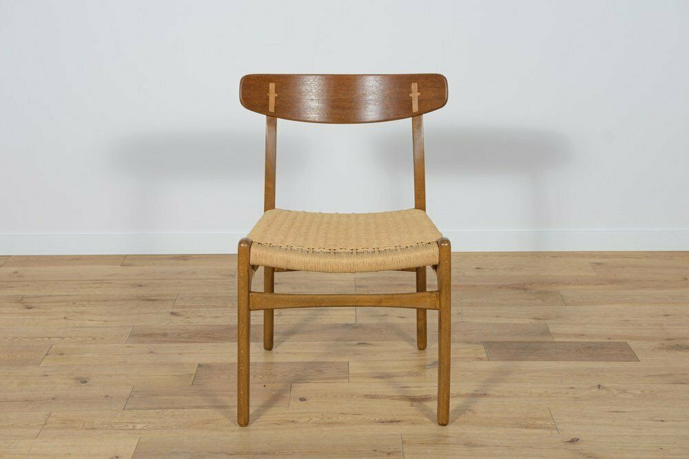 photo for sale Mid Century Dining Chairs Ch23 By Hans J. Wegner For Carl Hansen & Son, 1960s, Set Of 4