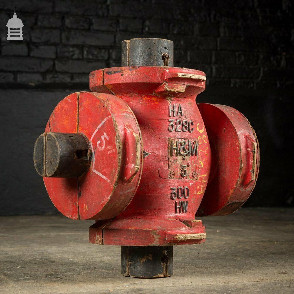 photo buy Pair Of Red Industrial Factory Foundry Moulds