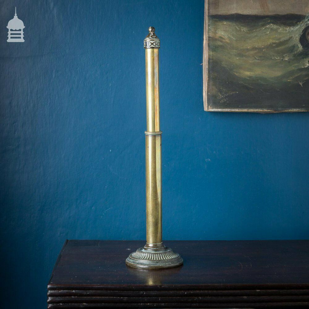 Victorian Privacy Shield Fan In A Decorative Brass Stand photo furniture