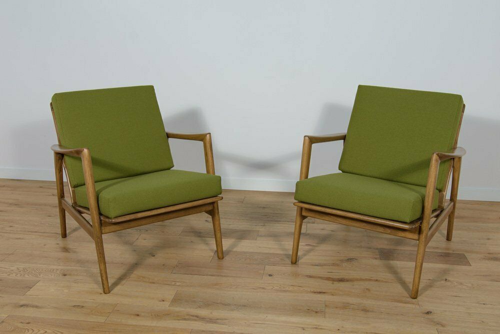 Model 300 139 Armchairs From Swarzędz Factory, 1960s, Set Of 2 photo Furniture