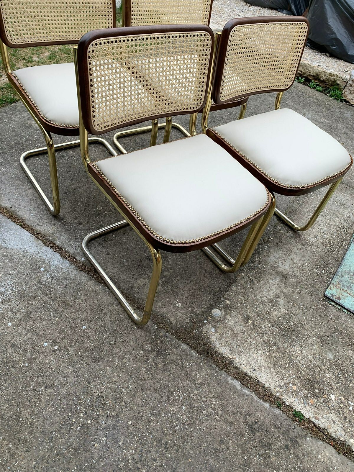Marcel Breuer Cesca Chairs Italy 1970 photo Furniture