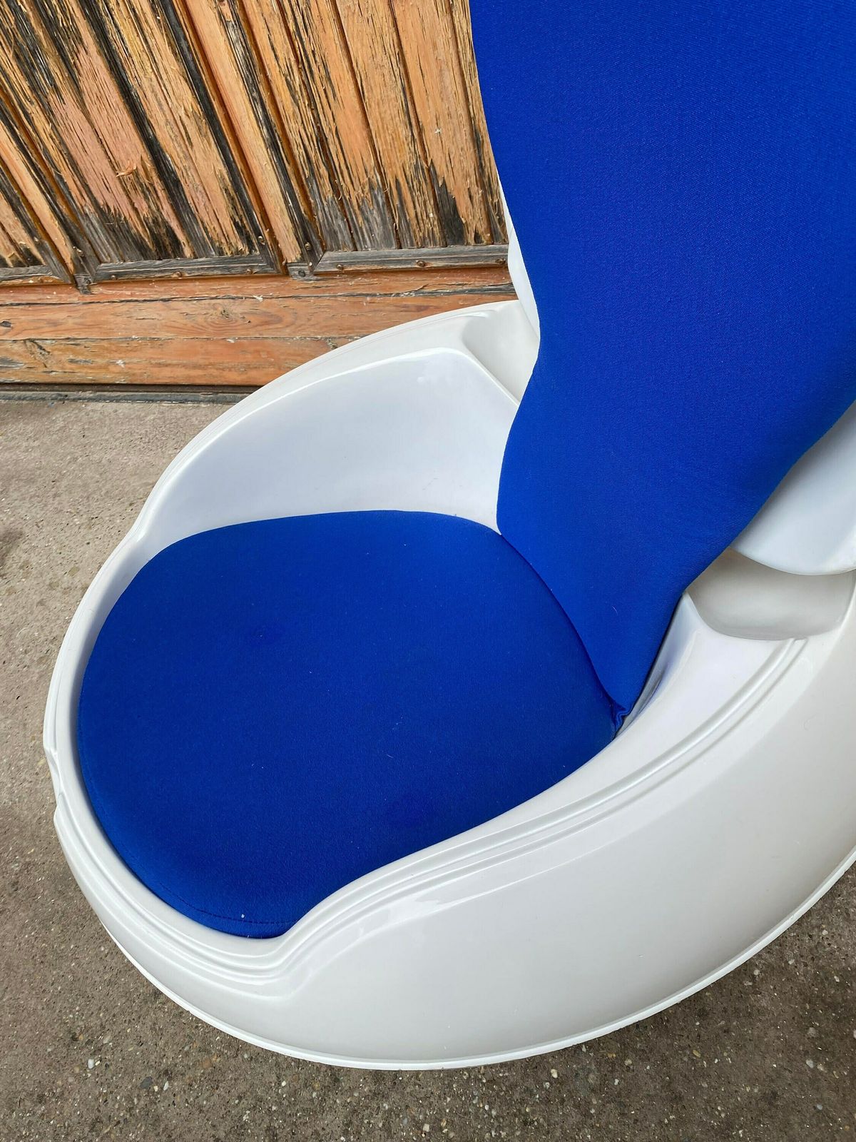White Garden Egg Chair By Peter Ghyczy, 1968 photo Furniture