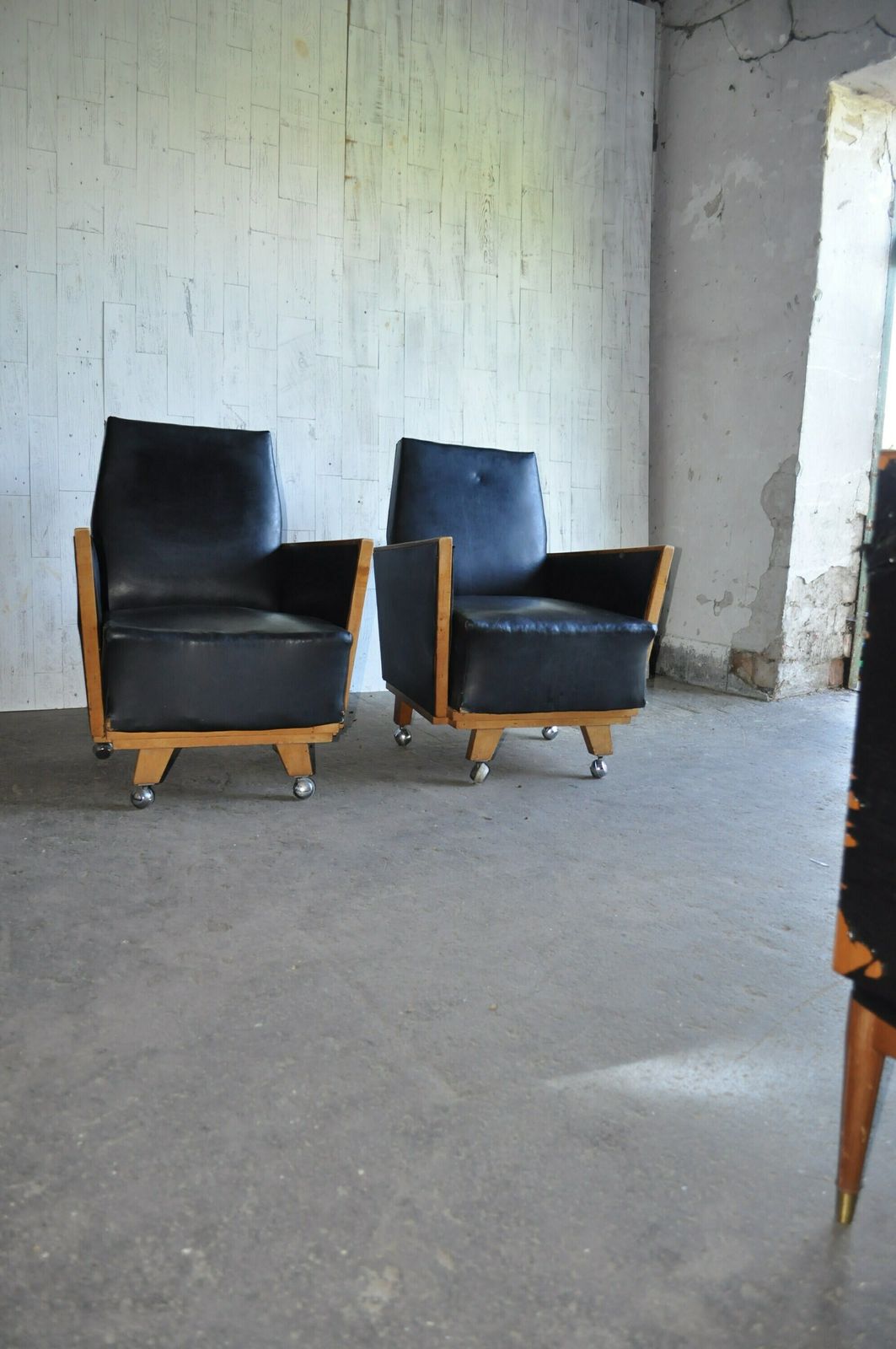 Mid Century Original Armchairs, 1960s, Set Of 2