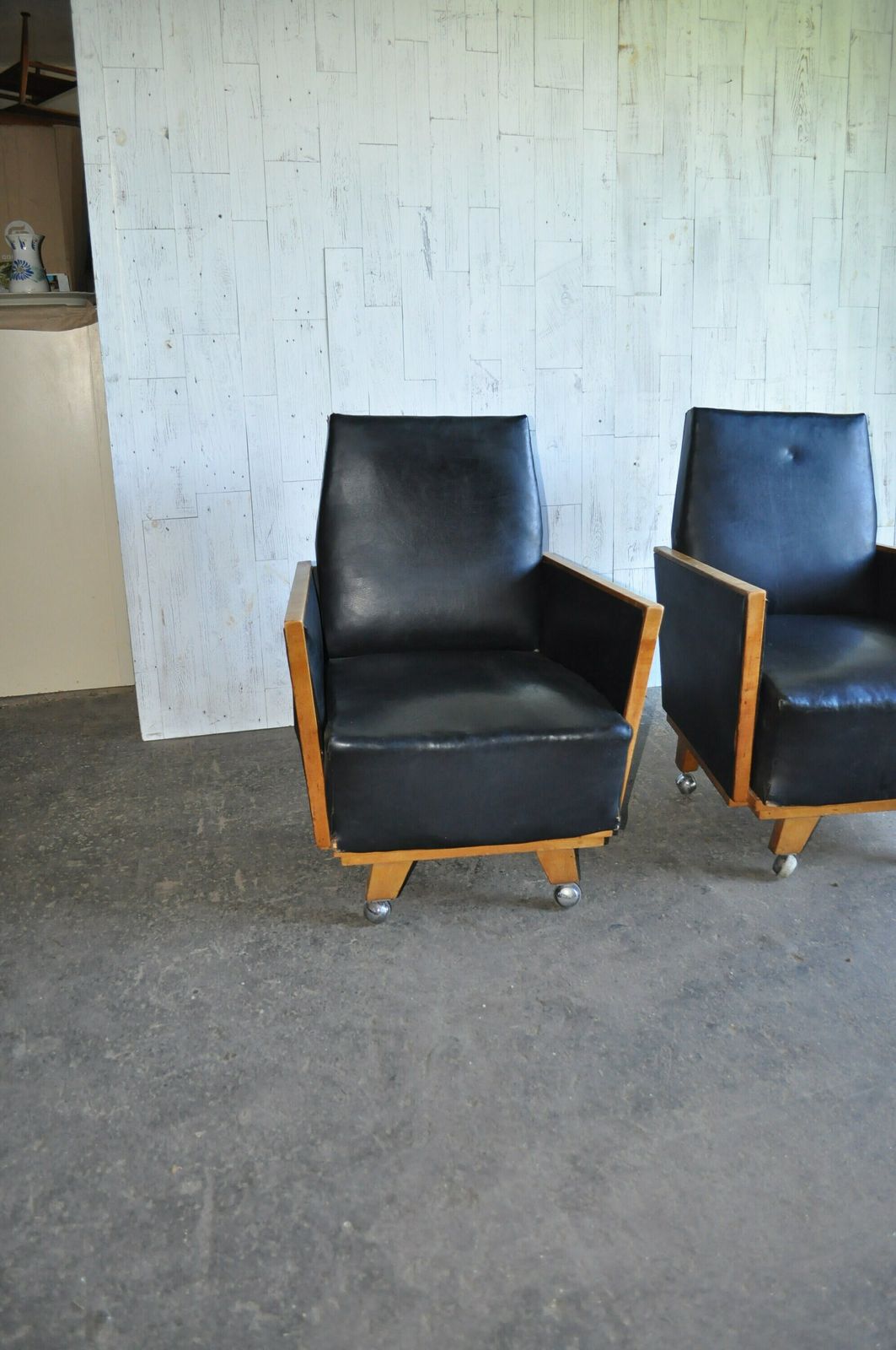 Mid Century Original Armchairs, 1960s, Set Of 2 photo for sale
