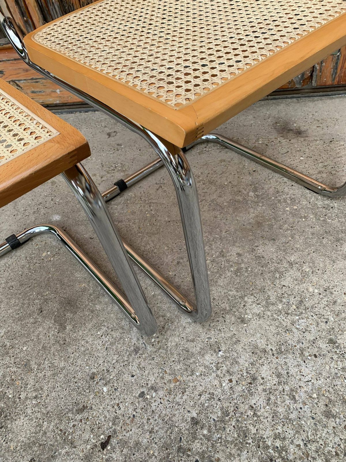 1 Of 20 Mid Century Modern Italian Marcel Breuer B32 Cesca Chair, 70s photo vinterior