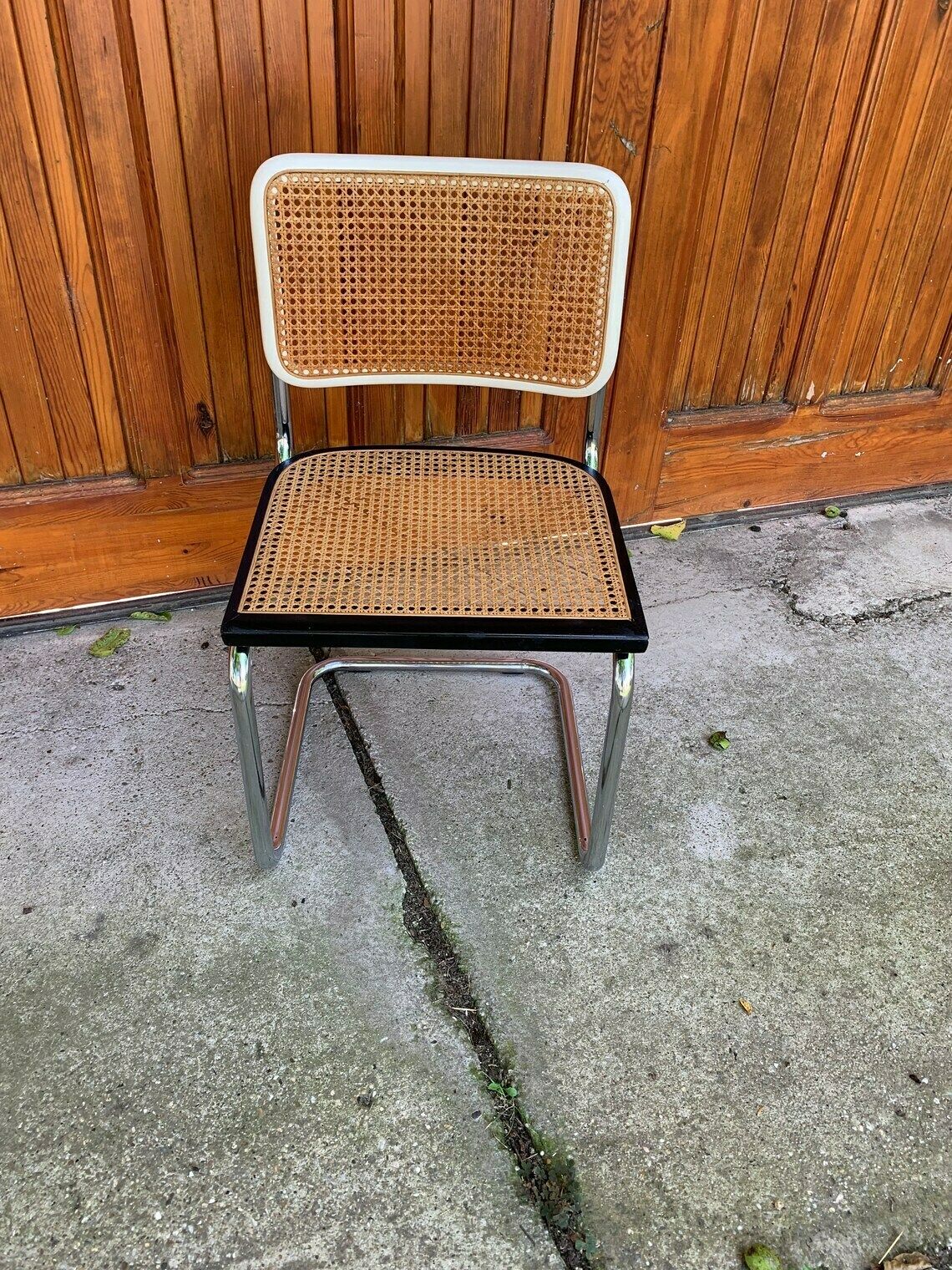 1 Of 4 Mid Century Modern Italian Marcel Breuer B32 Cesca Chair, 70s photo vintage