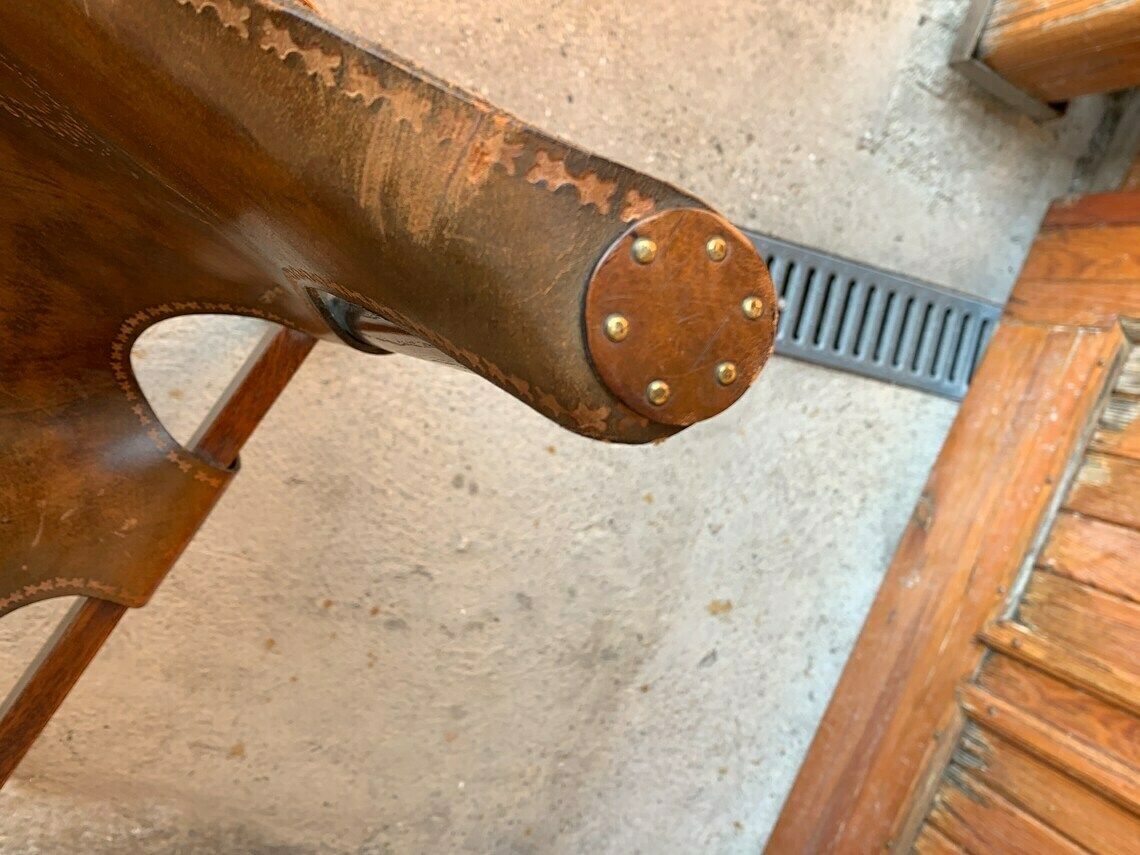 Craftsman Leather Chair From The 70's. photo 899.0