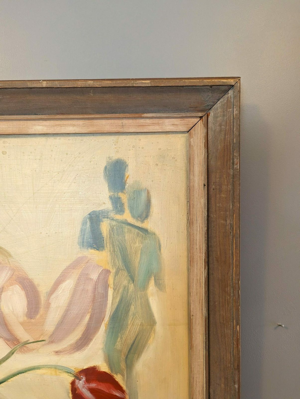 photo vinterior Floral & Figurine Oil Painting