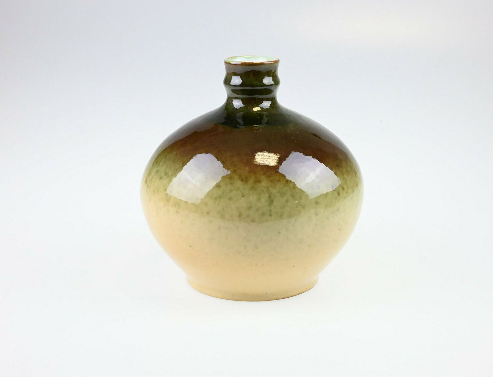 Vintage Czechoslovak Ceramic Vase, Mid Century Modernist Vase, Czech Pottery, Ceramic Vase, Pottery Vase, Mid Century, Vintage Vase photo Home Decor