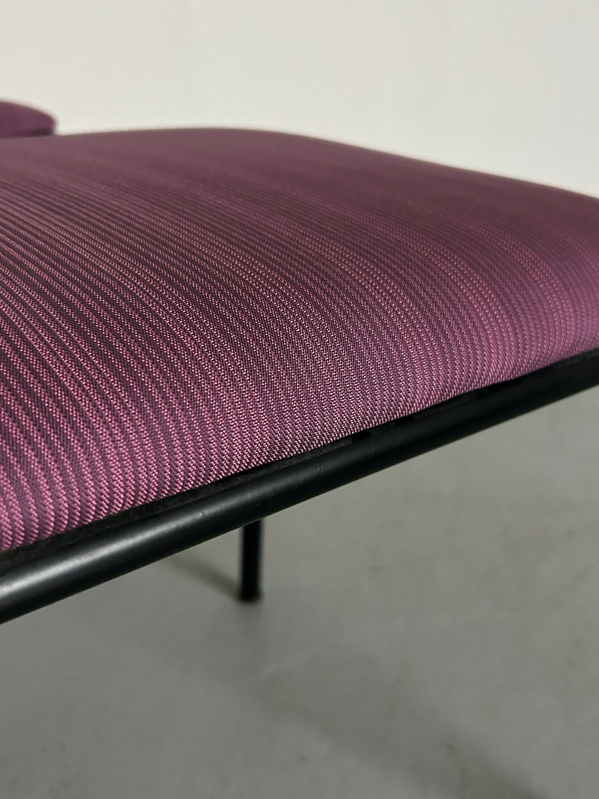 Pair Of Postmodern 'Thesis' Visitor Armchairs Or Dining Chairs By Wiesner Hager, 1990s Austria / Pop Art Memphis Style, Striped Upholstery photo buy
