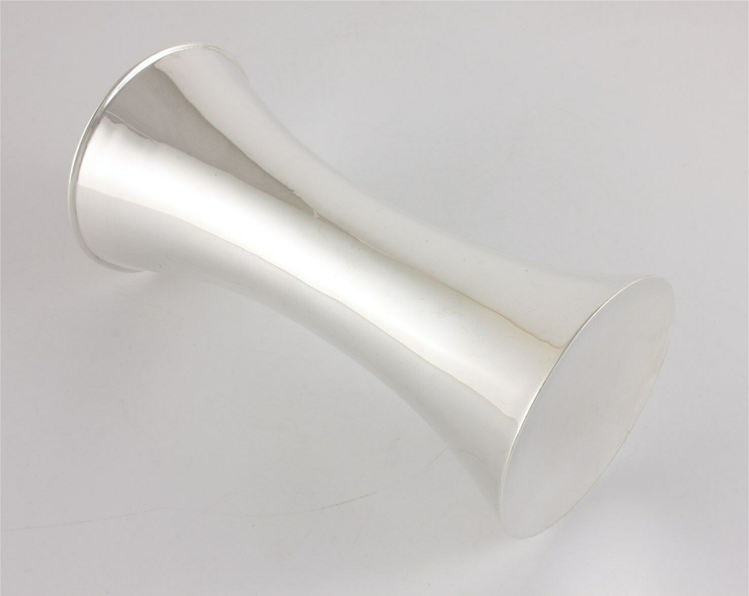 Solid Silver Flower Vase. Edwardian Posy Holder. Atkins Brothers. 1903. photo Home Decor