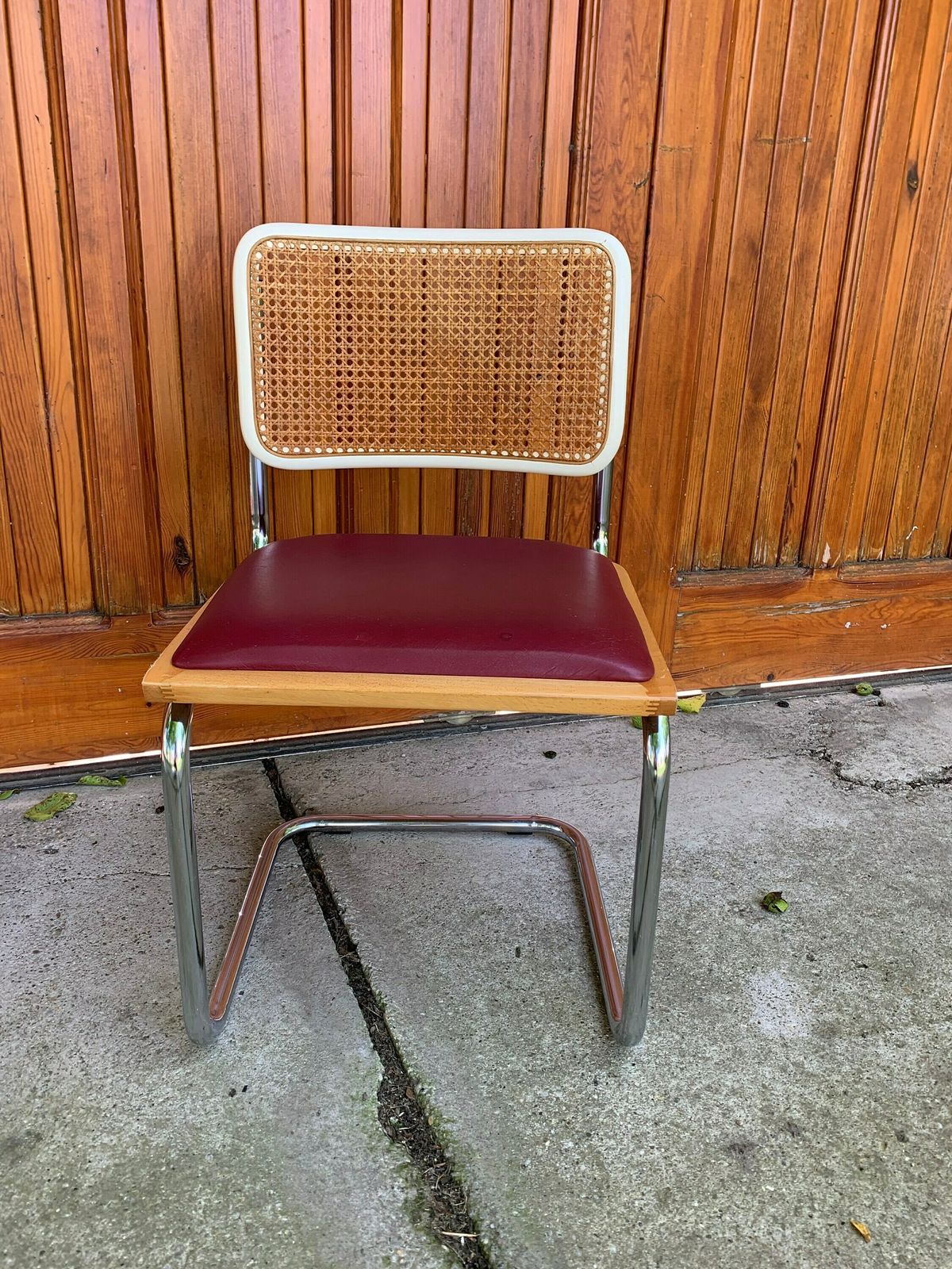1 Of 4 Mid Century Modern Italian Marcel Breuer B32 Cesca Chair, 70s photo for sale
