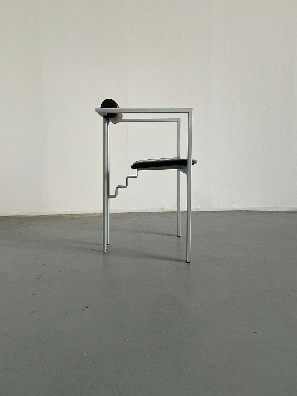 Memphis Design Postmodern Geometrical 'Trix' Chair By Karl Friedrich Förster For Kff, 1980s Germany photo for sale