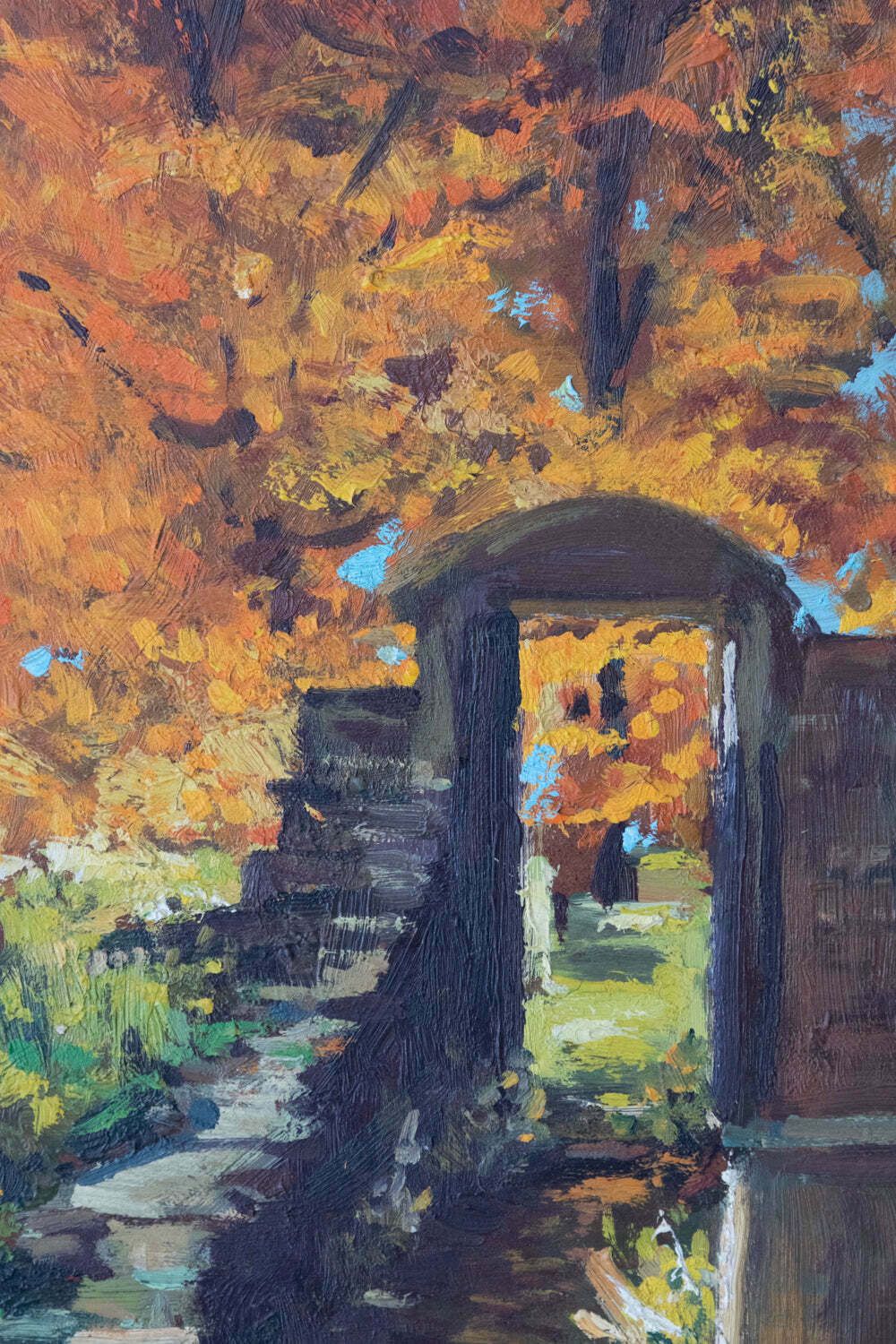 A Sunny Autumn Day   The Secret Garden photo for sale