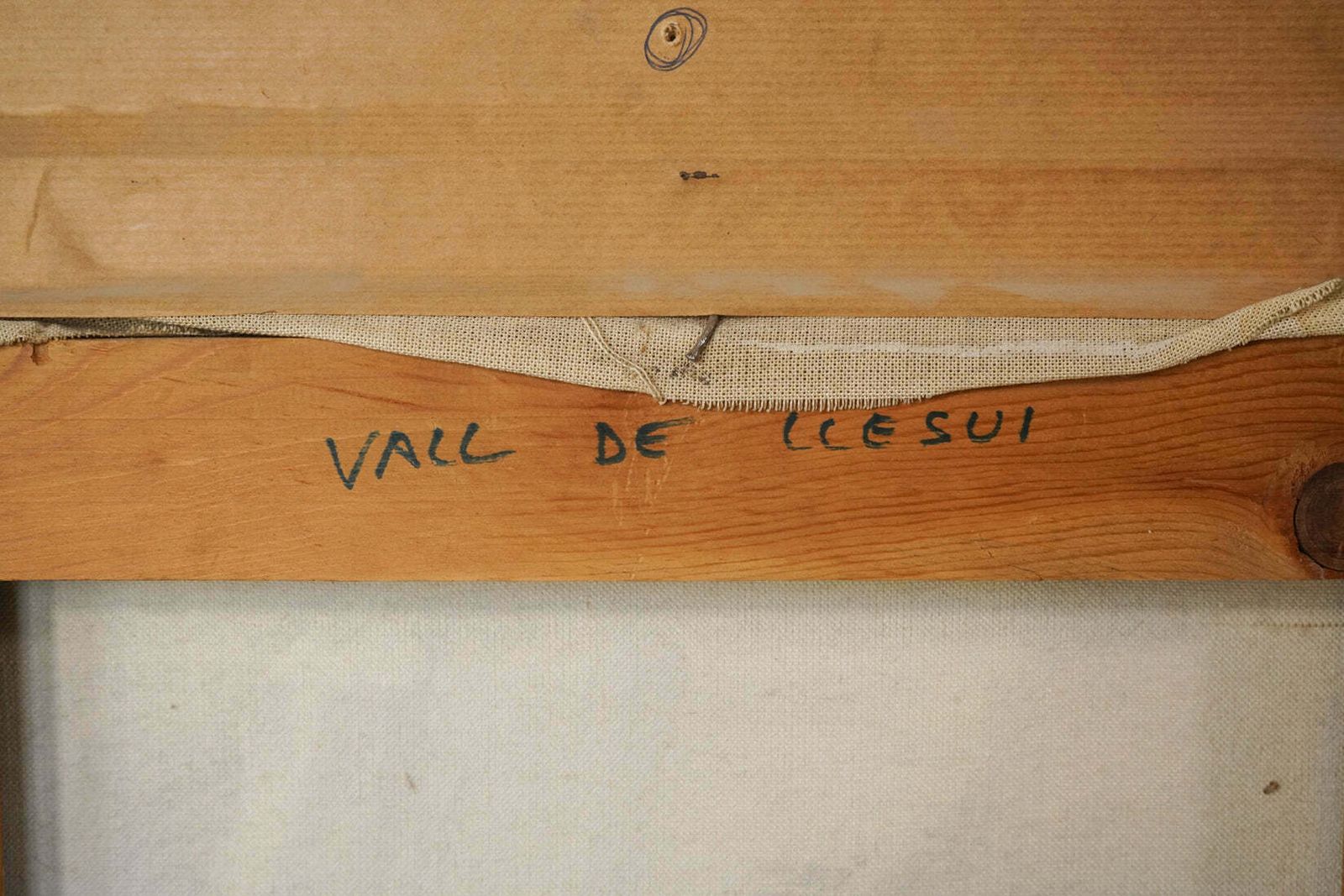 photo for sale Llessui Spanje – Twee Ingelijste Olieverfschilderijen