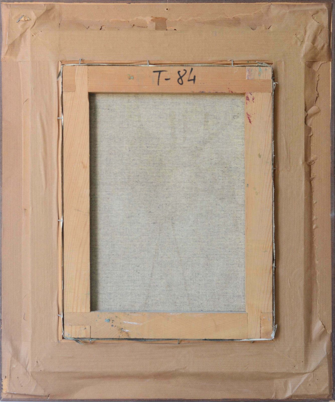 Twee Vissers   Cubistisch Beïnvloede Olieverf   Jose Ramon Arostegui photo vinterior