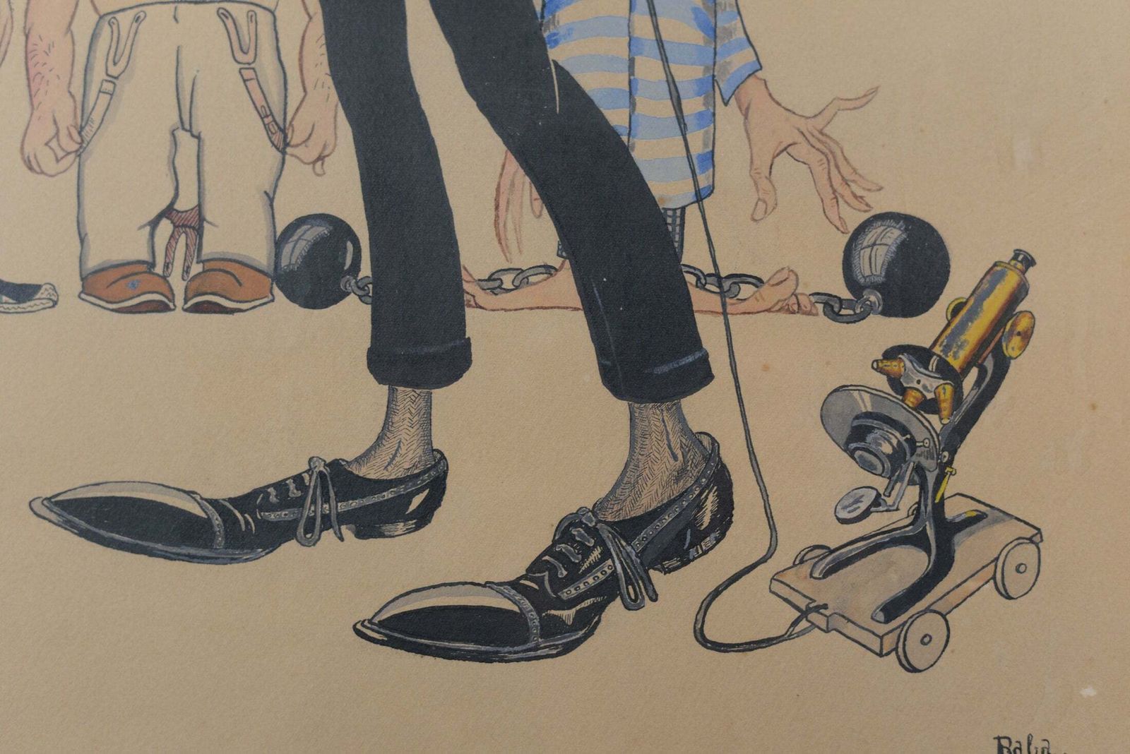 Raba 1926   Interesting Bizarre Cartoon photo 475.0