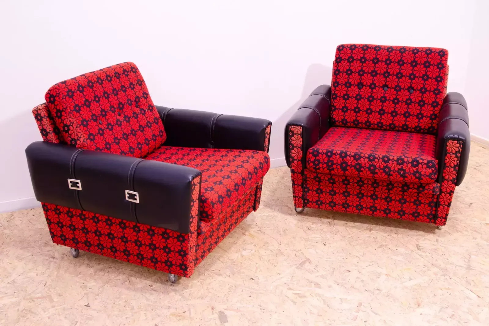 Pair Of Eastern Bloc Vintage Armchairs, 1970´S, Czechoslovakia photo furniture