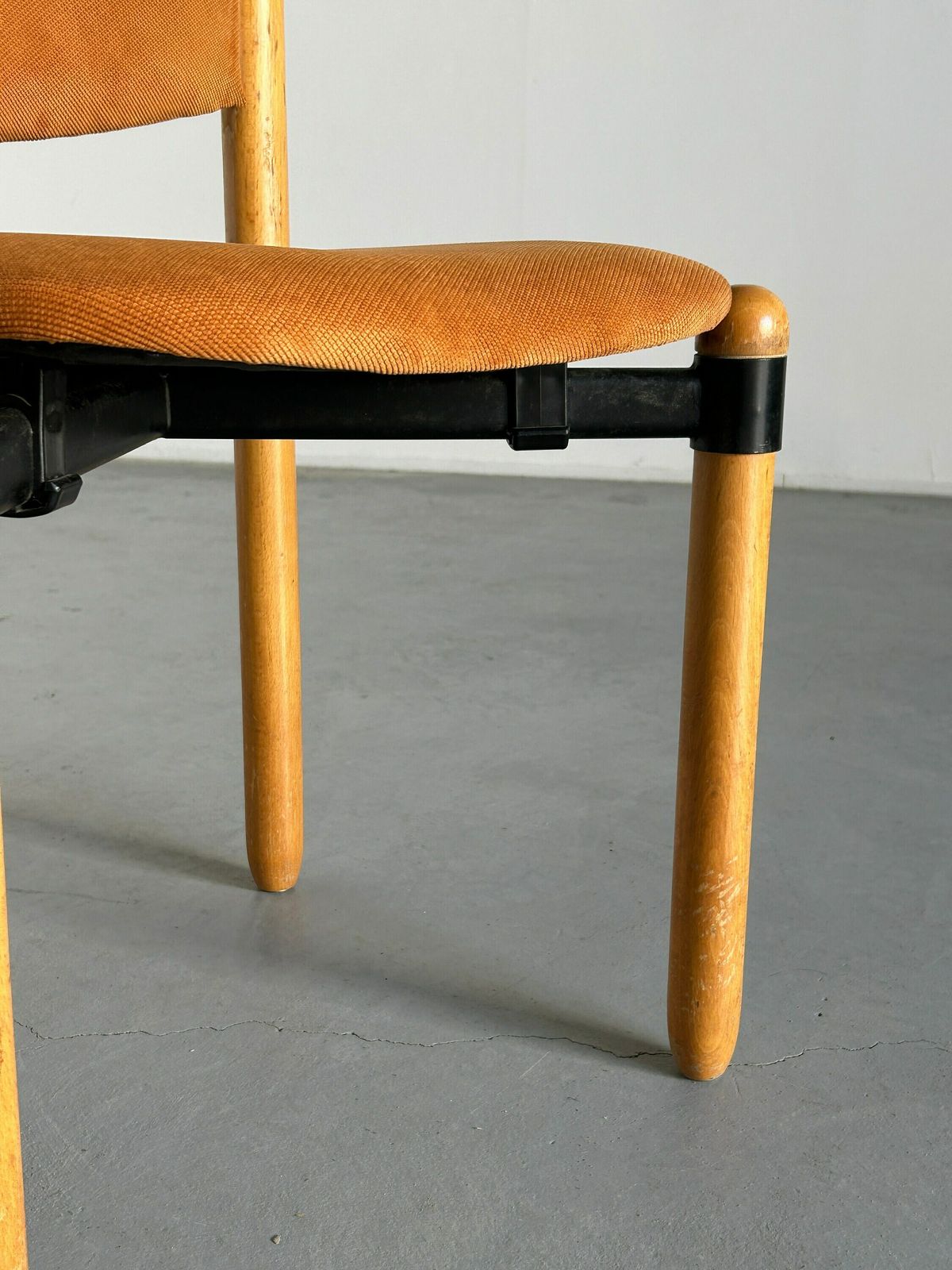 Mid Century Modern Dining Chair Or Visitor Chair By Fröscher Sitform, 1970s Germany photo 215.0