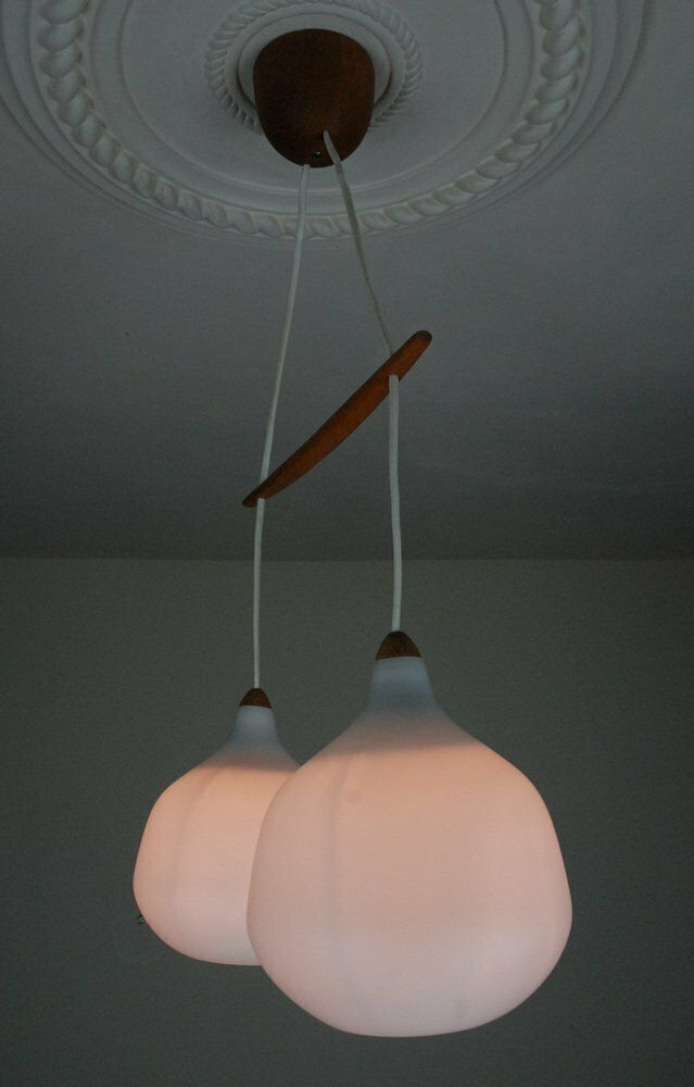 Model 509 Pendant By Uno & östen Kristiansson For Luxus, Vittsjö, Sweden., 1960s photo vintage