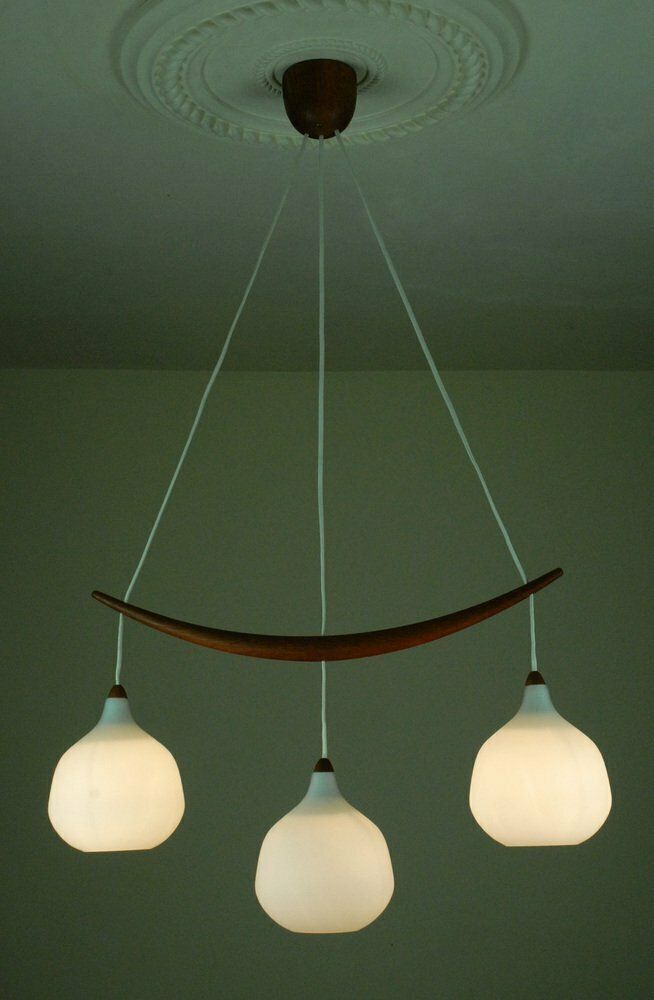 Model 512 Pendant By Uno & östen Kristiansson For Luxus, Vittsjö, Sweden, 1960s photo 1495.0