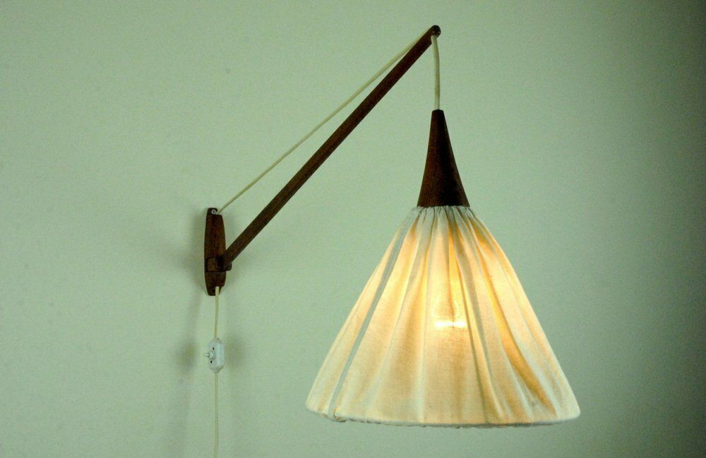 Model 734 Wall Lamp By Uno & östen Kristiansson For Luxus, Vittsjö, Sweden, 1960s photo for sale