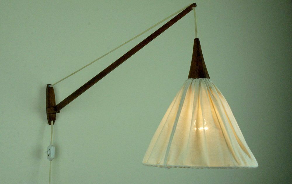 Model 734 Wall Lamp By Uno & östen Kristiansson For Luxus, Vittsjö, Sweden, 1960s photo 745.0