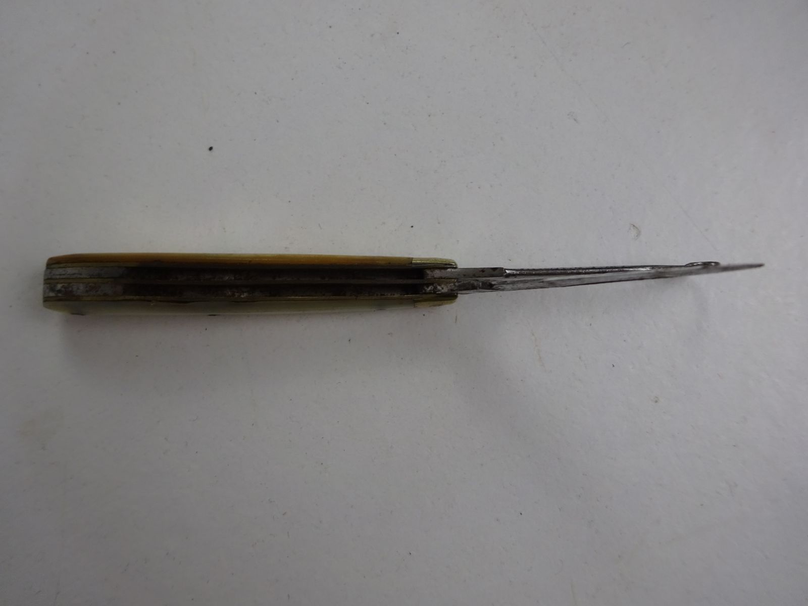 Edwardian Steel And Mother Of Pearl Pocket Knife And Button Hook photo furniture