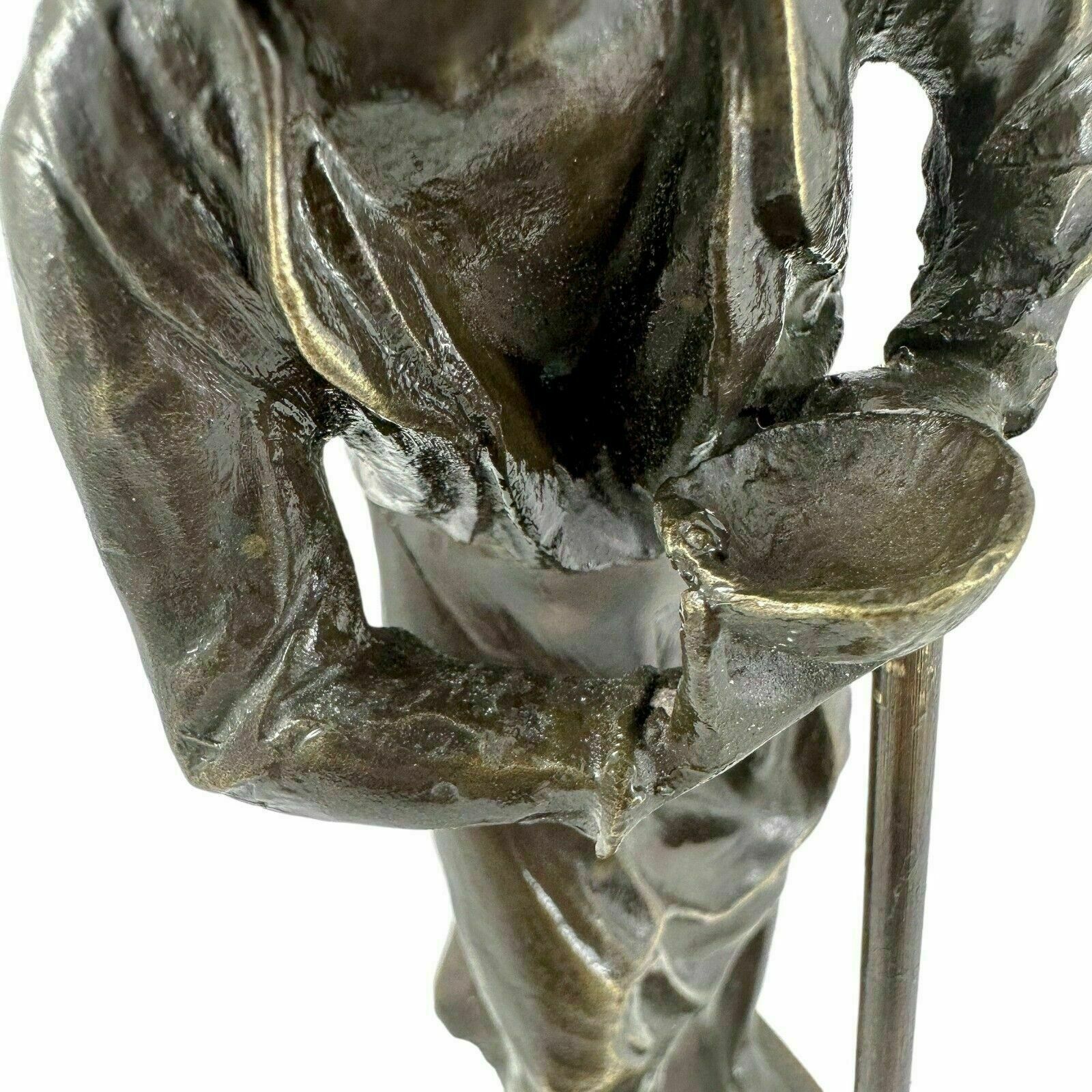 250.0 Paul Ludwig Kowalczewski Bronze Sculpture Arab Water Carrier  Braunlich Langlotz photo