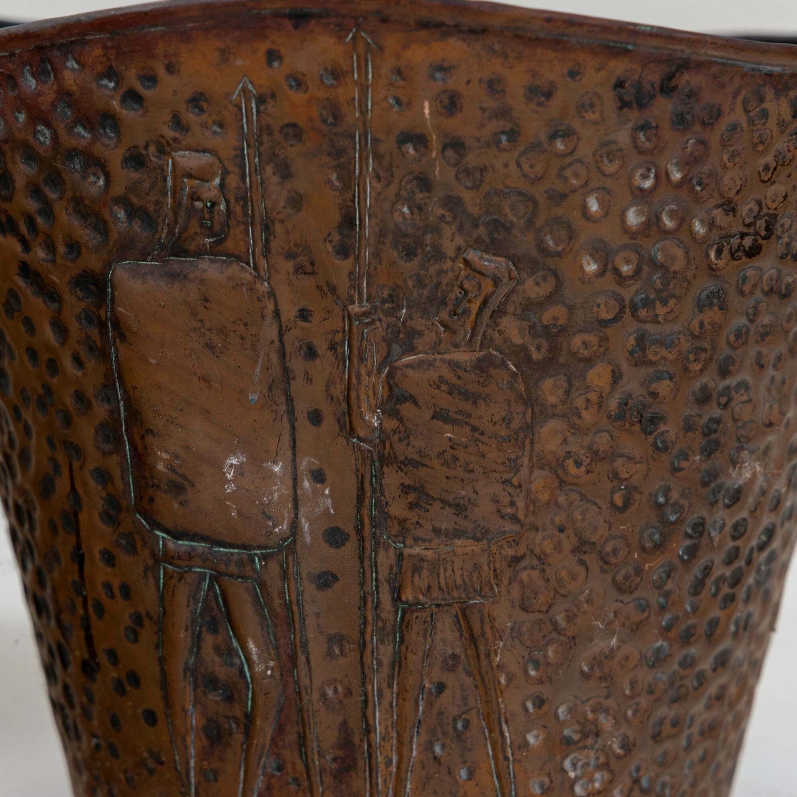 Copper Plant Pots, Italy Mid 20th Century photo for sale