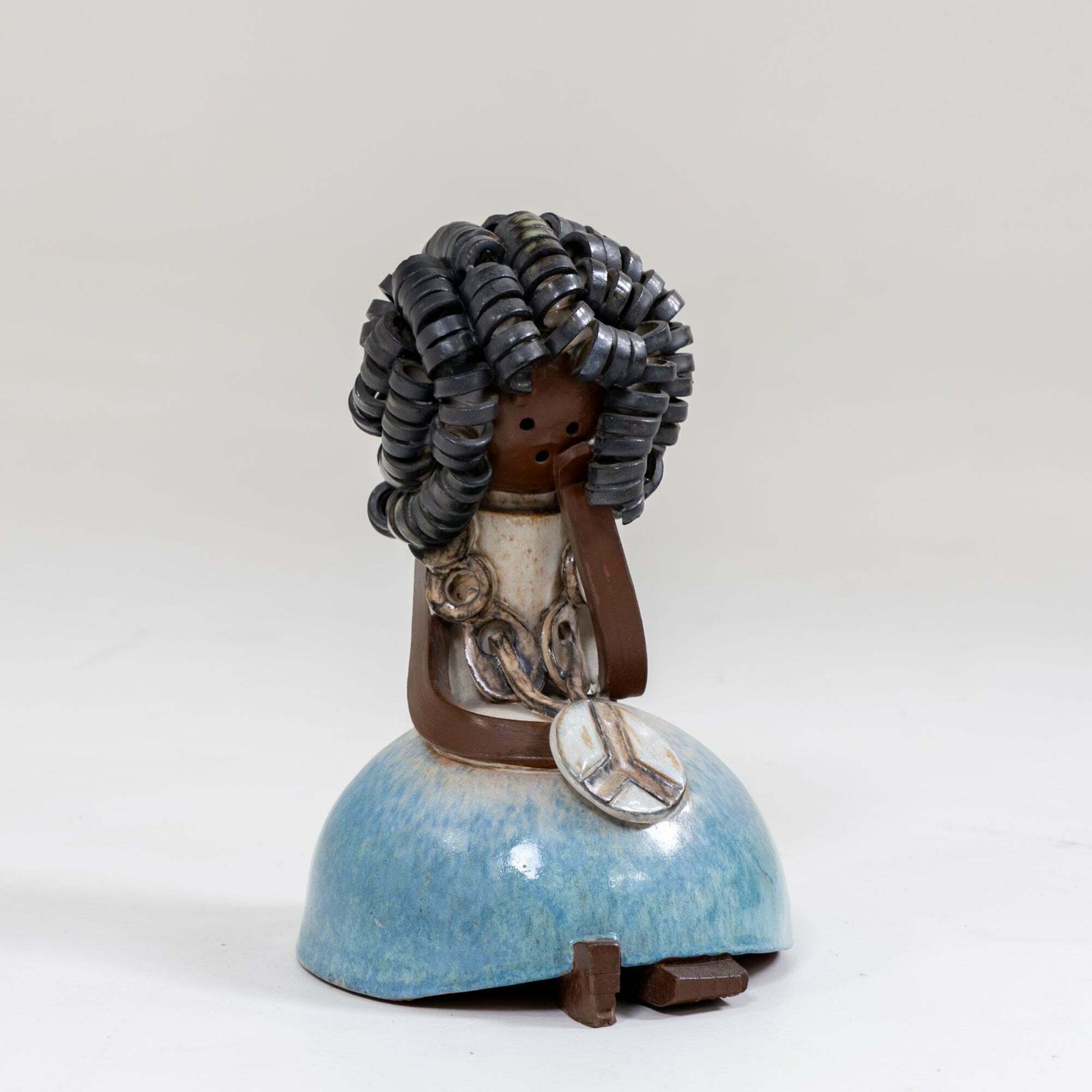 Early Elisa Cermic Doll, Spain 20th Century photo for sale