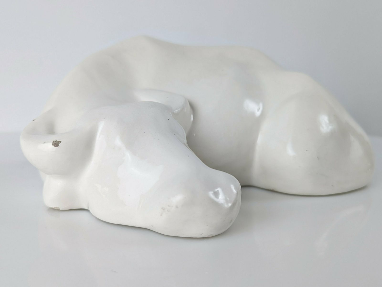 Animal Sculpture Water Buffalo Resting By Elena Laverón photo for sale