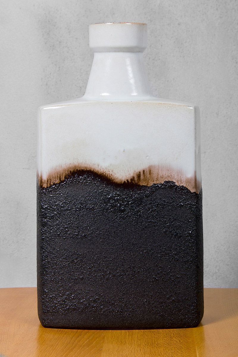 Vintage Ceramic Block Vase, 1970s photo furniture