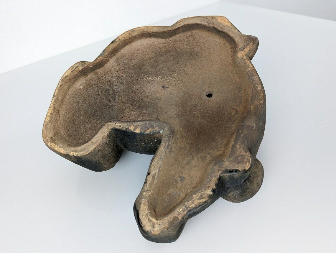 Animal Sculpture Water Buffalo Resting By Elena Laverón photo for sale