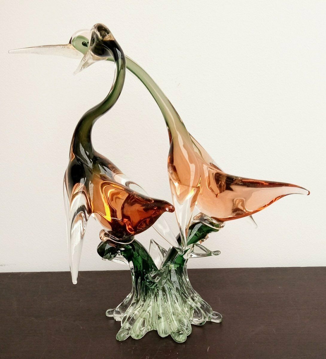 Cormorants In Murano Glass Archimede Seguso, 1970s photo for sale