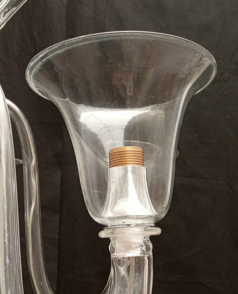 Murano Glass Chandelier, Early 21st Century photo vinterior