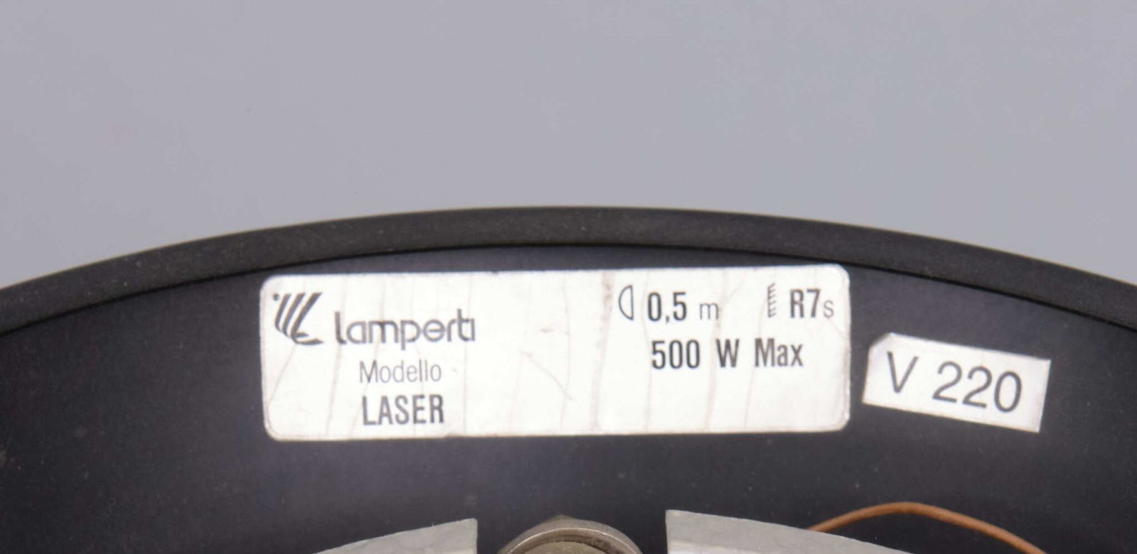 Vintage Lamperti "Laser Uplighter" Floor Lamp, Max Baguara   1980s photo furniture