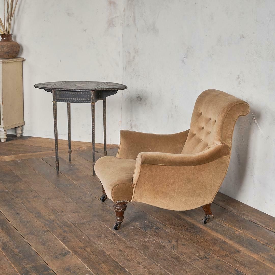 Antique Armchair In The Style Of Jas Shoolbred. photo buy
