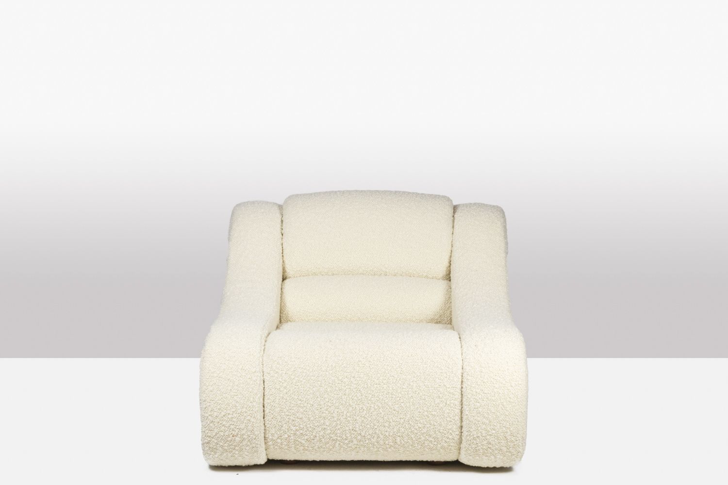 Pair Of Armchairs With Fine Curls. Contemporary Work. photo for sale